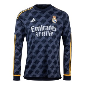 Seconda Maglia Real Madrid 2023/2024 Manica Lunga